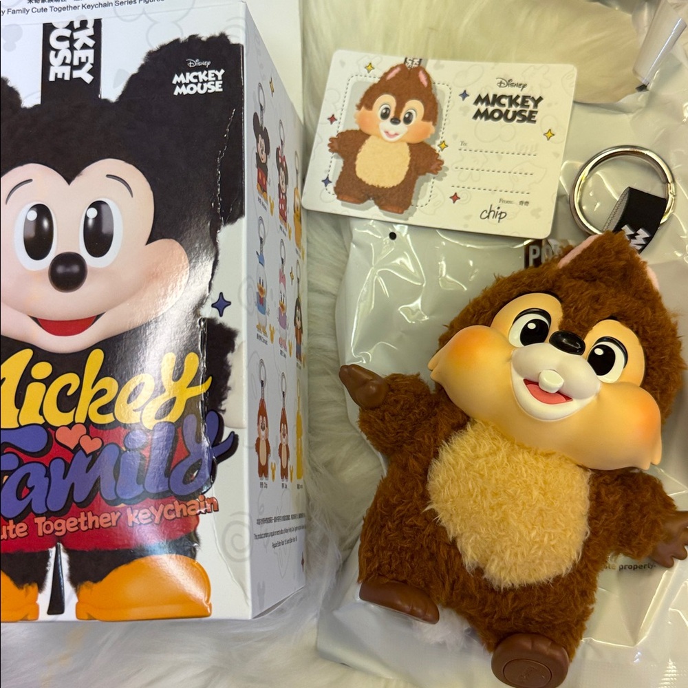 Pop Mart Chip Chipmunk Disney Mickey Family Series Pendant